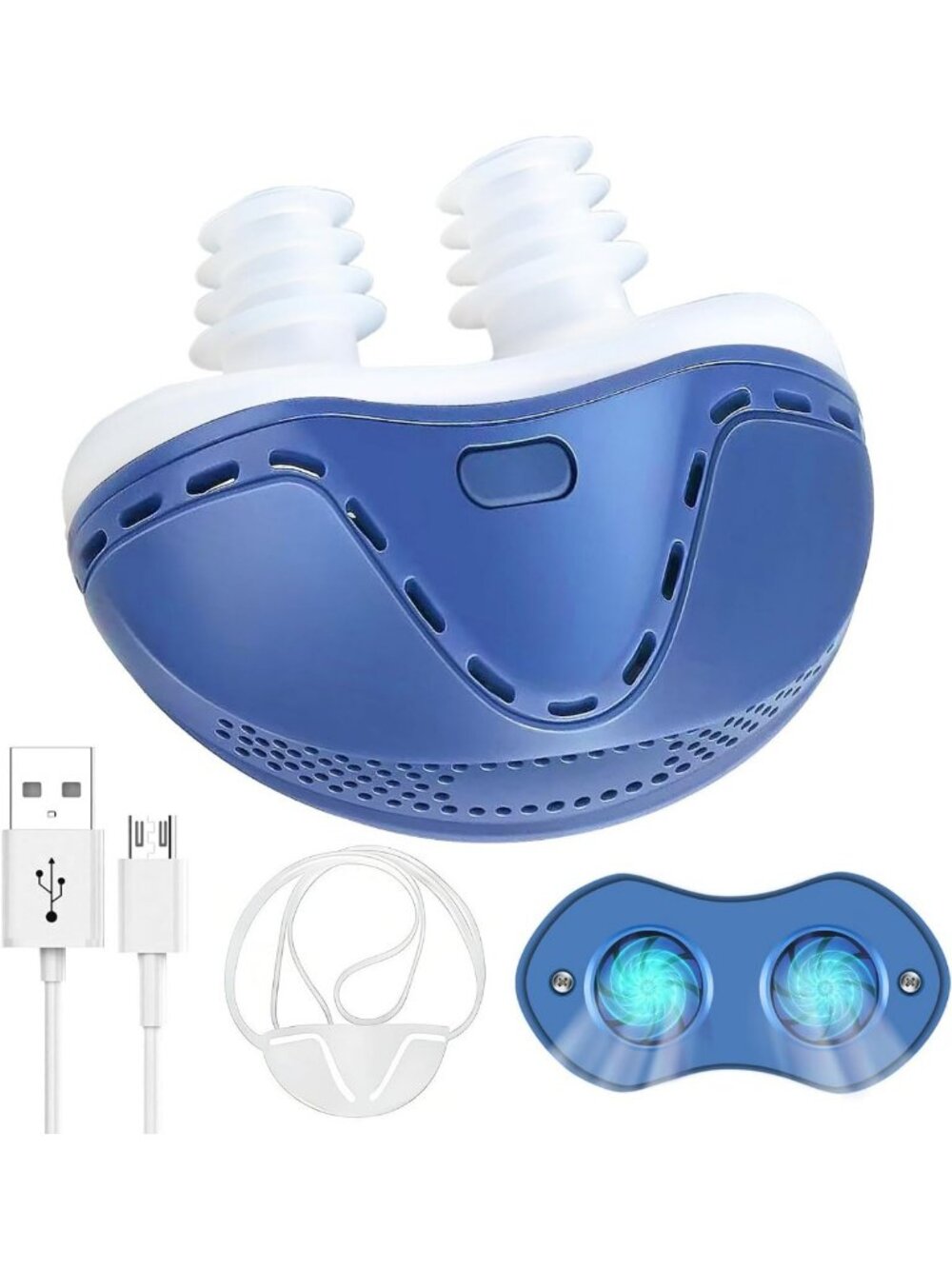Electric Anti-Snoring Device - Effective Sleep Aid for Snore Relief & Quiet